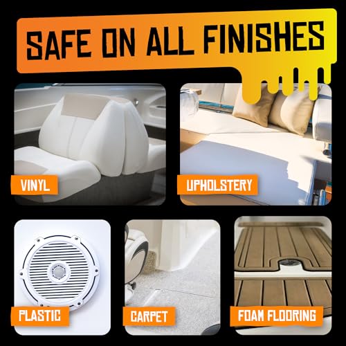 2-in-1 Vinyl Boat Seat Cleaner & UV Protectant Spray - Orange Creamsicle Scent