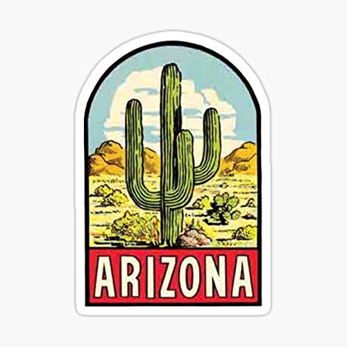 Arizona Vinyl Sticker - 5-Inch Waterproof Decal for Laptop, Car & Window
