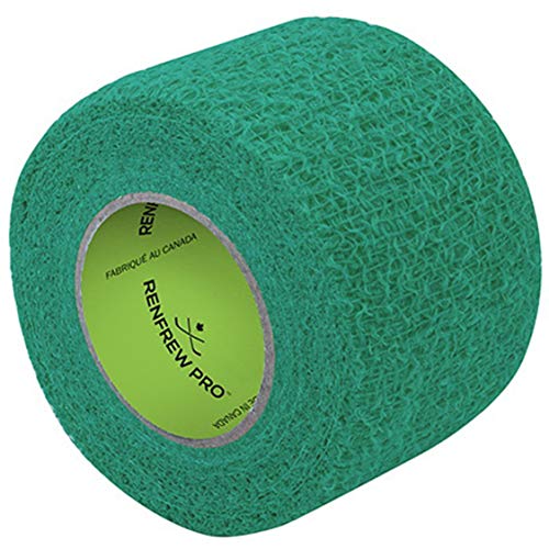 Hockey Stick Grip Tape - Self-Sticking, 1.5" x 6 Yards, Green