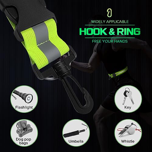 High Visibility Reflective Sash with 2 Armbands for Safety Walking & Running