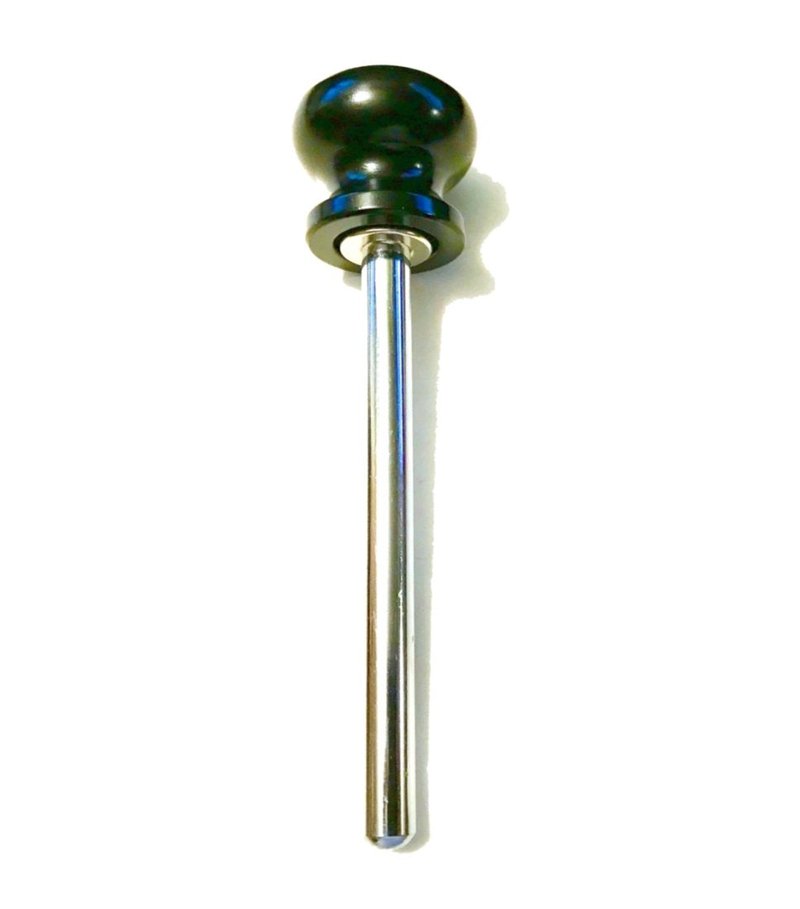 SB DISTRIBUTION LTD Pin, Tensile - 3/8 Diameter | 5-1/2" Locking Space || Jumbo Aluminum Black Knob | Universal Fitness Equipment Weight Stack Replacement SELECTOR Key