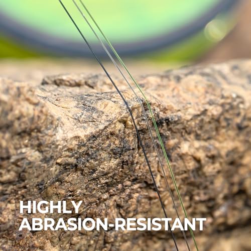 Monofilament Fishing Line - Abrasion Resistant, Low Memory, 4LB (300 Yds) - Ice Clear