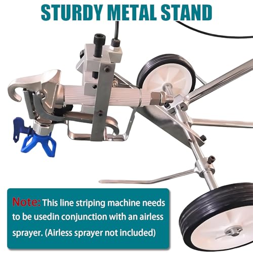 Portable Line Marking Machine - Hand Push Cold Paint Striper