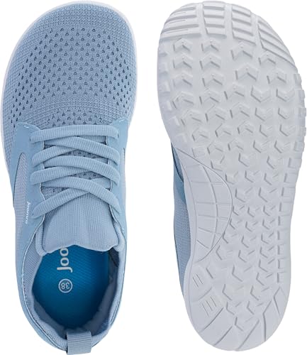 Wide Toe Box Barefoot Sneakers - Zero Drop, Slip-On, Durable Sole