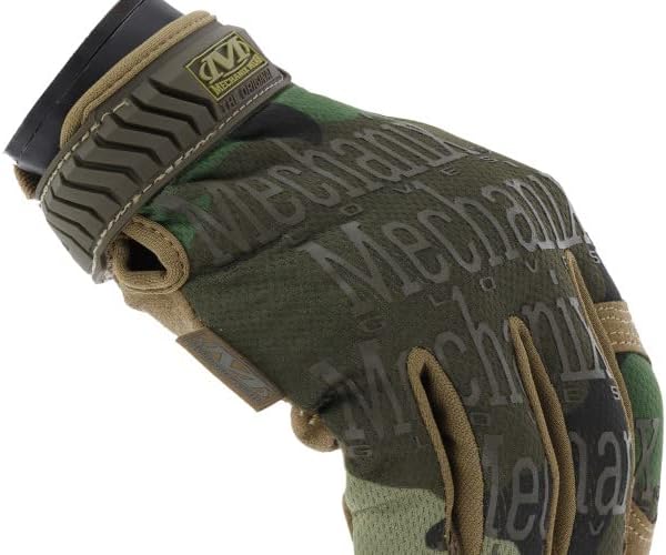Mechanix Wear - Original Tactical Gloves | Woodland Camo Design, Medium Size