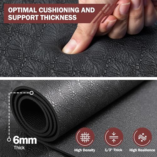 Extra Large Non-Slip Exercise Mat 7'x5' - Durable Workout Mat