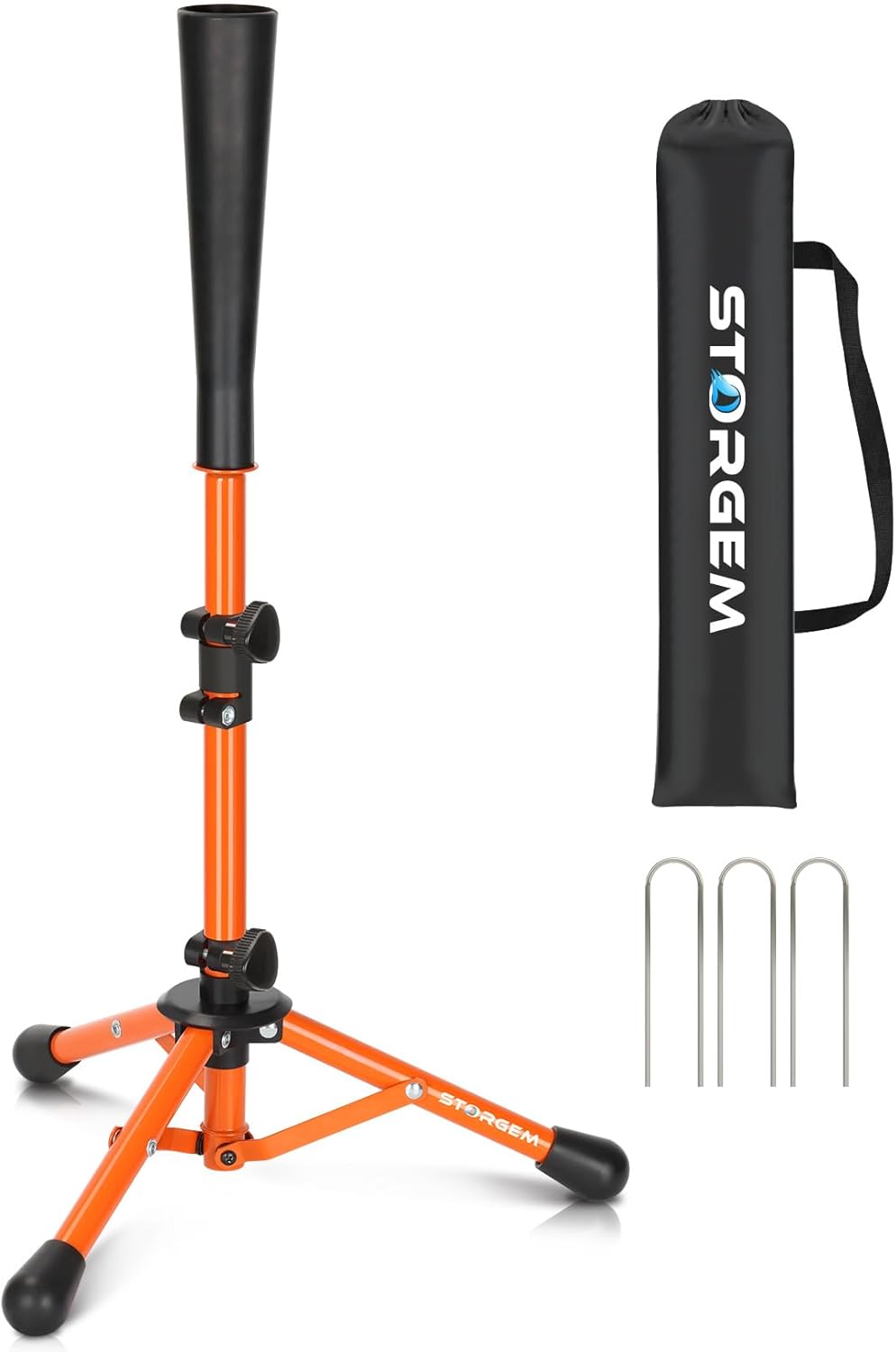 Storgem Baseball Tee - Adjustable Batting Tee for Kids | Perfect for T-Ball Training