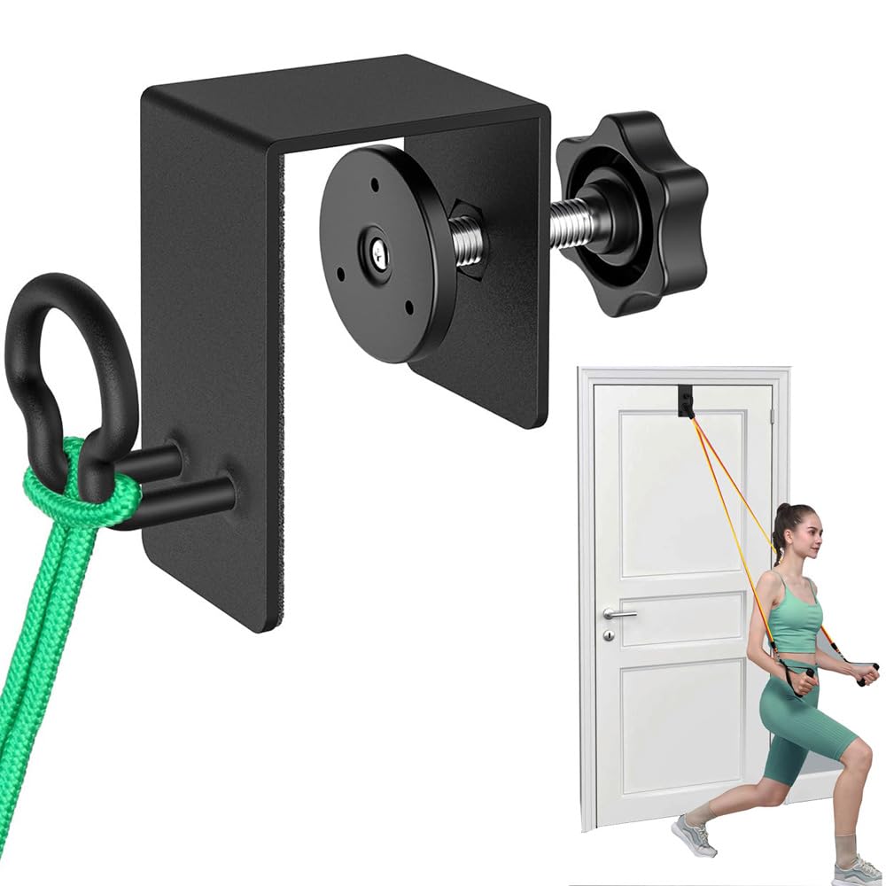BeneLabel Heavy Duty Door Anchor for Fitness Training - Compatible with Resistance Bands, Suspension Straps and More - Ideal for Home Gym Workout, Strength Training, Physical Therapy