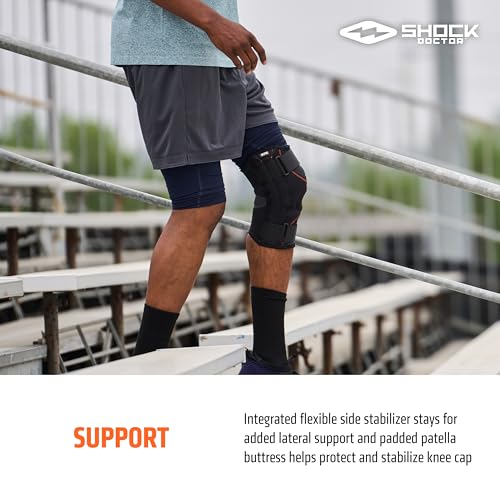 Shock Doctor XLarge Knee Brace Support for Men & Women - Stabilizer & Compression