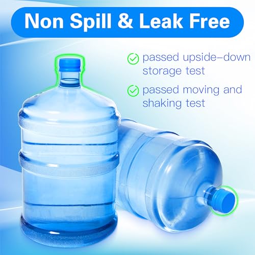 Gofriipai 3 Gallon Water Jug Cap - Reusable Silicone Replacement Lid