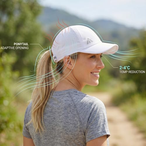 UV50 Baseball Cap for Men Women - Quick Dry Lightweight Sport Hat