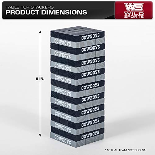NCAA Pro Football Tabletop Stacking Game - Classic Jenga Style