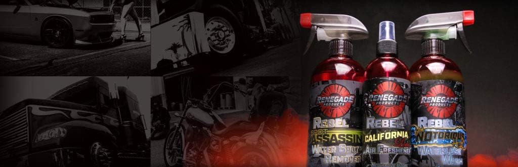 Renegade Products Water Spot Remover - Safe for Polished Aluminum | Non-Acidic 24 Oz Bottle