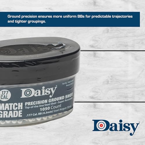 Daisy .177 Steel BBs - Match Grade Quality, One Size