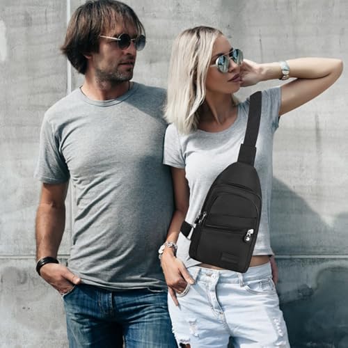 Small Sling Backpack for Women - Water-Resistant Crossbody Bag