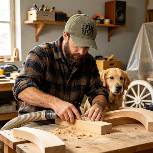 I Fix Stuff & I Know Things Baseball Hat - Gift for Dad