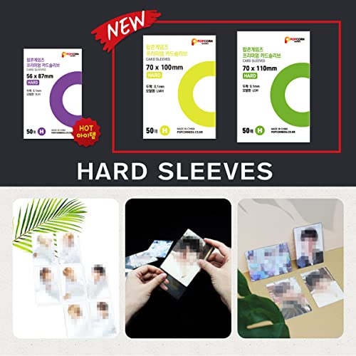 Premium Hard Card Sleeves - 56x87mm for Kpop Photocards