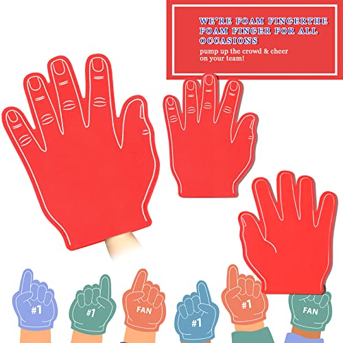 3 Pcs 16 Inch Giant Foam Hand High Five Finger