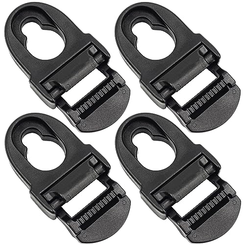 Kayak Seat Clips and Hooks - 4 Sets, One Size Replacement Parts