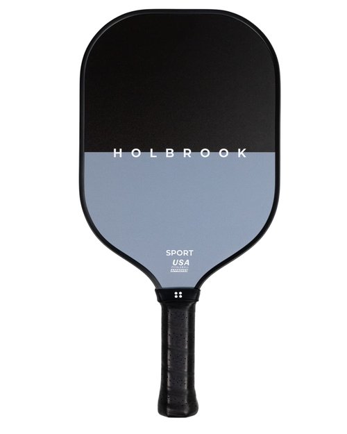 Holbrook Pickleball Paddle - Sport Series, USAPA Approved Pickleball Racket with Durable Fiberglass Surface, Honeycomb Core, Large Sweet Spot, & Stylish Design, Skill Levels (Midnight)