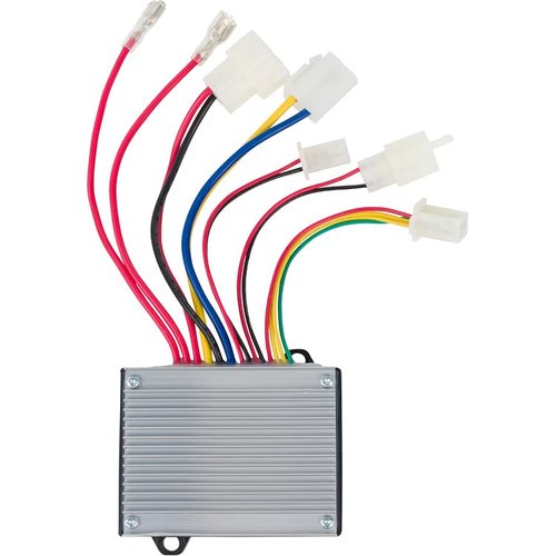 24V Controller for Razor E200 E300 (Version Specific) – Works ONLY with E200 V24+, E300 V20+, MX350 V33+, Pocket Mod V45+, OEM Control Module - ZK2430-D-FS-ROHS - 7 Connectors - Part W13113601015