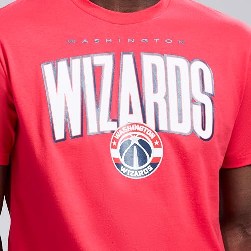 NBA Men's Graphic Cotton T-Shirt - Classic Crew Neck, Short Sleeve