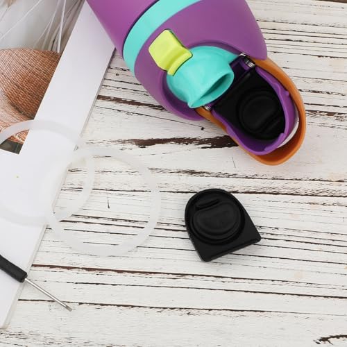 Replacement Water Bottle Stoppers & Silicone Seal Rings Set