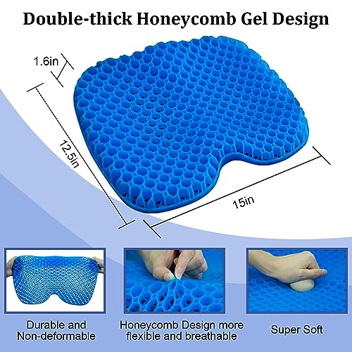 Waterproof Anti-Slip Gel Kayak Seat Cushion for Comfort