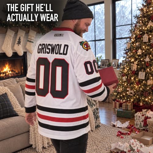 Ghostwear Griswold #00 Movie Hockey Jersey XL - Stitching Letters & Numbers