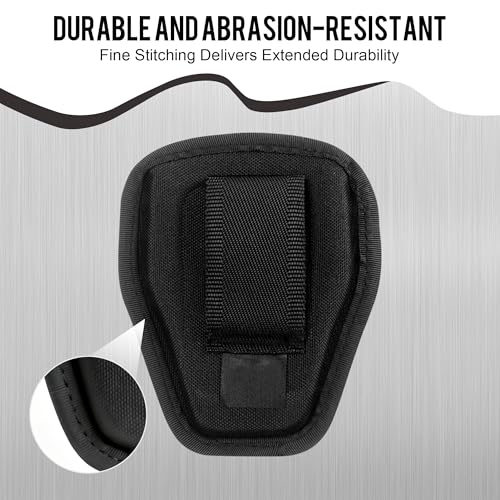 Black 1 Pack Open Top Handcuff Holder Case - Durable Duty Belt Holster