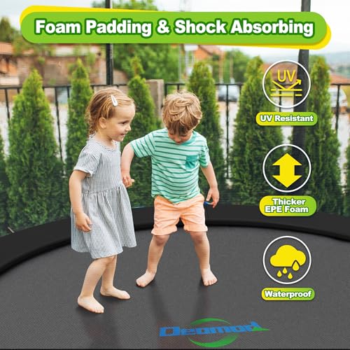 Trampoline Pad Replacement - 14FT Waterproof Safety Cover