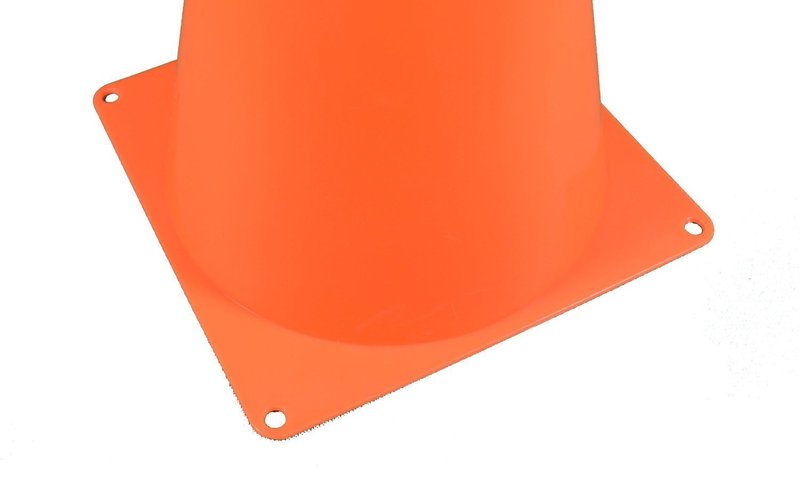 Fun Express Orange Traffic Cones - Set of 12 - VBS Vacation Bible School Supplies/Decor - Great for Kids Sports, Games and Toys