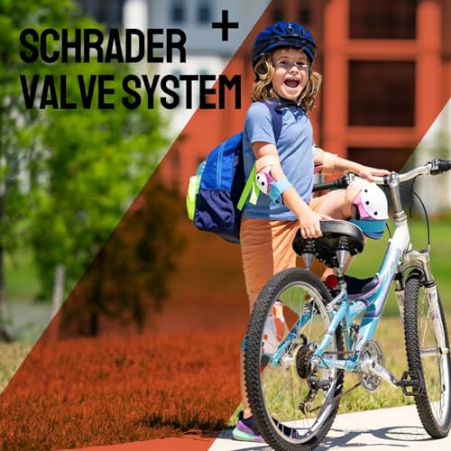 20 Inch Bicycle Tube - Heavy Duty 2 Pack with Tire Levers