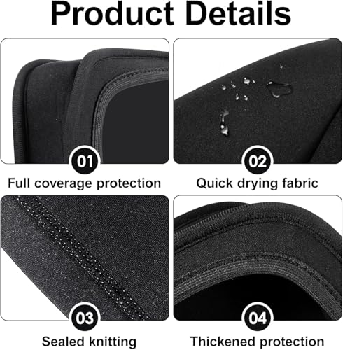 WTYOPK Eagle Eye 9 Cover for Humminbird Helix 9/Lowrance Eagle Eye 9 – Black