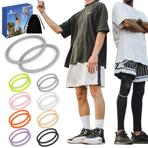 Patellar Tendon Knee Strap - 2PCS Breathable Support Band - Gray