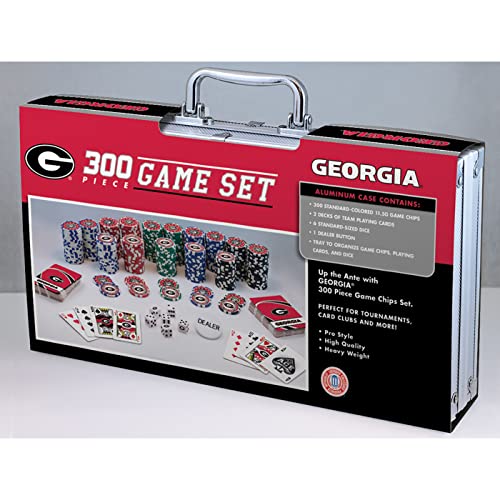300-Piece Casino Style Poker Chip Set - Michigan State University