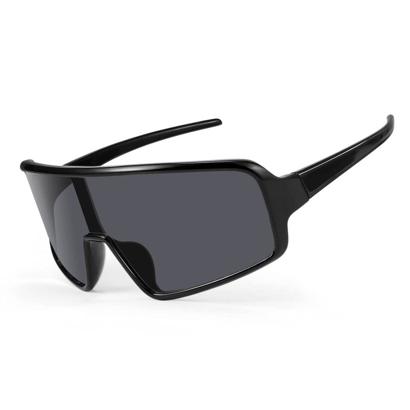 WANWAN Men and Women's Sunglasses, Cycling Sports Glasses 80s Baseball Glasses for Youth Kids Teens