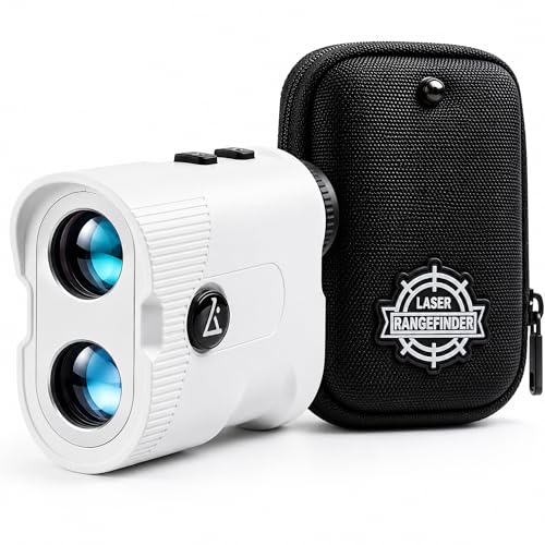 Angora Brands Golf Rangefinder with Slope, 1200-Yard Distance, Laser, Magnet