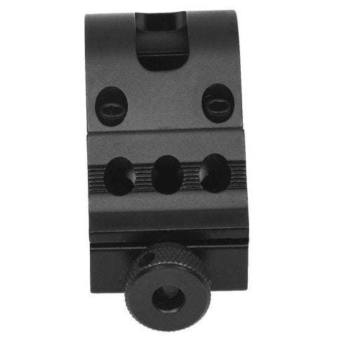 WINDFIRE 2 Pack 1" Offset 45 Degree Picatinny Rail Mount, Flashlight Offset Ring Side Gun 20mm Picatinny Rail Mount, for Scopes Laser Sight, Rifle Scope, Tactical Flashlight