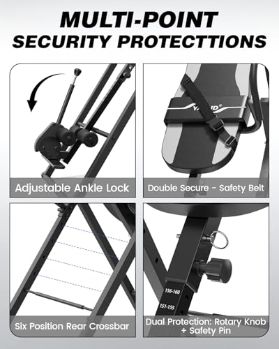 Inversion Table for Back Pain Relief - Back Stretcher Machine