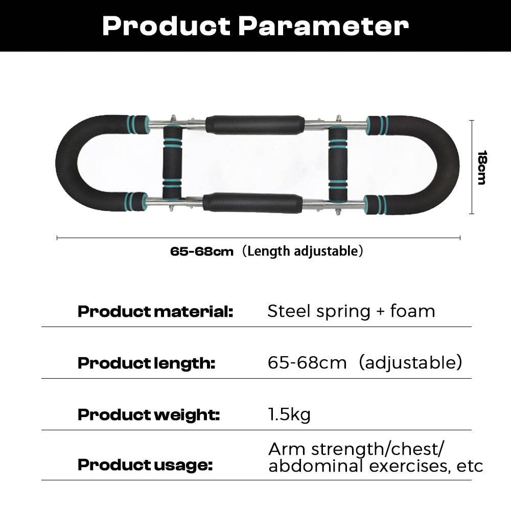 Twister Arm Trainer, 40-100lb Adjustable Chest Workout Equipment, Arm Trainer for Men, Chest Trainer for Men, Shoulder Muscle Training, Portable Home Fitness Equipment (red)