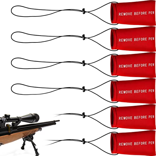 Airsoft Barrel Cover - 6 Pcs Red Paintball Marker Accessories