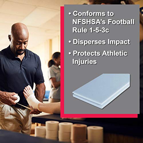 High-Density Foam Sheets for Athletic Injury Protection - Pack of 6