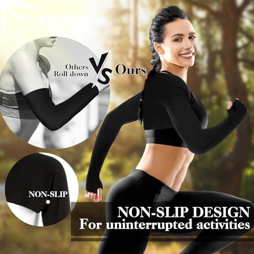 2 Pack Cooling Shawl Arm Sleeves Sun for Women UV Protection Sleeve