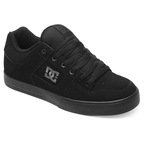 DC Men's Pure Skate Shoe,Black/Pirate Black,7 M US