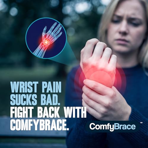Nighttime Pain Relief Wrist Brace for Carpal Tunnel & Arthritis - 2 Pack