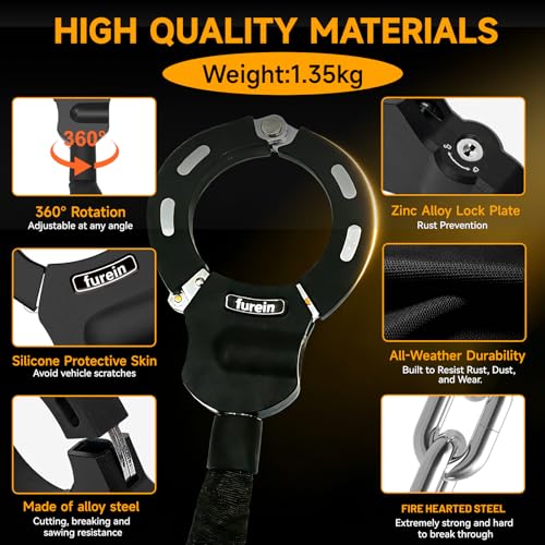Scooter Lock,Scooter Locks Anti Theft with Bag