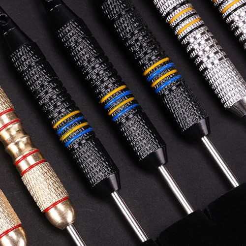 Professional Steel Tip Darts Set with 12 Darts & Stylish Case