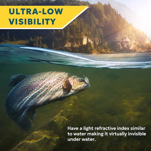 Ultra Smooth Monofilament Fishing Line - 12LB Clear Nylon String 300m