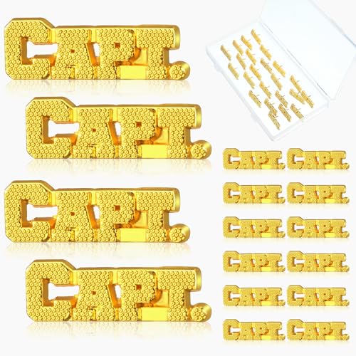 Sports Chenille Lapel Pins - 24 Pack for Team Fans & Awards - Captain